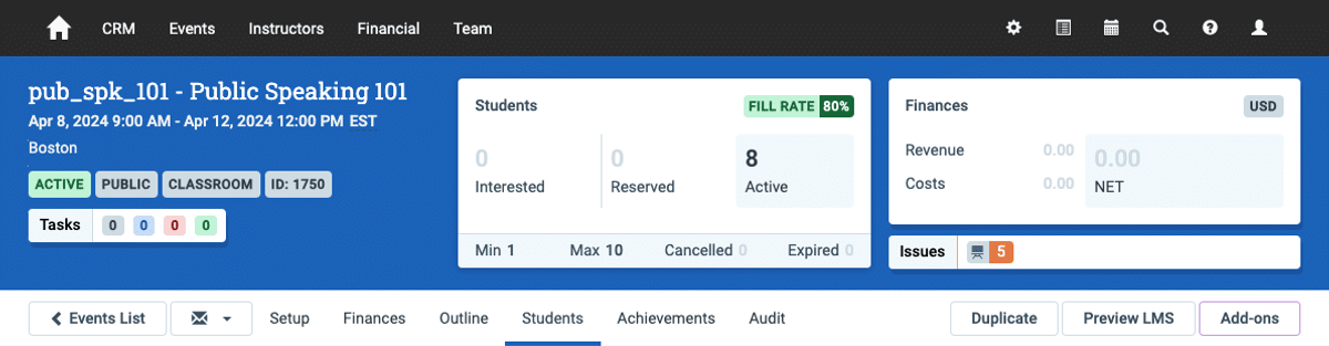 Hero image for the 'Dashboard Update: Target Classroom Fill Rate Monitoring and Team Announcements' post.