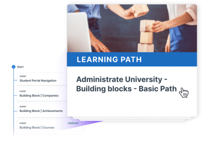 Learning Path: Administrate University - Building Blocks - Basic Path