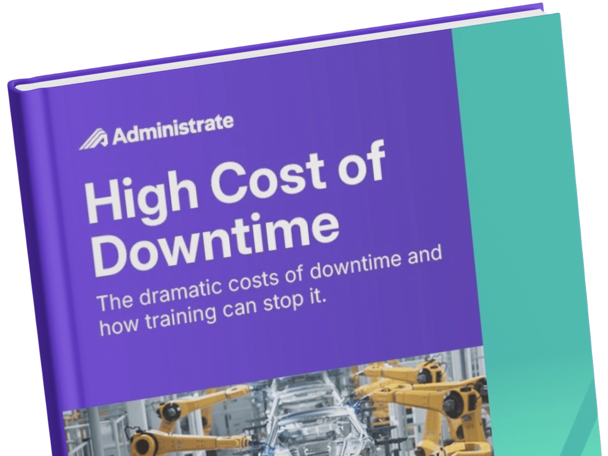 High Cost of Downtime guidebook cover.