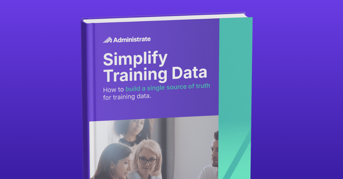 Cover of Simplify Training Data guidebook.