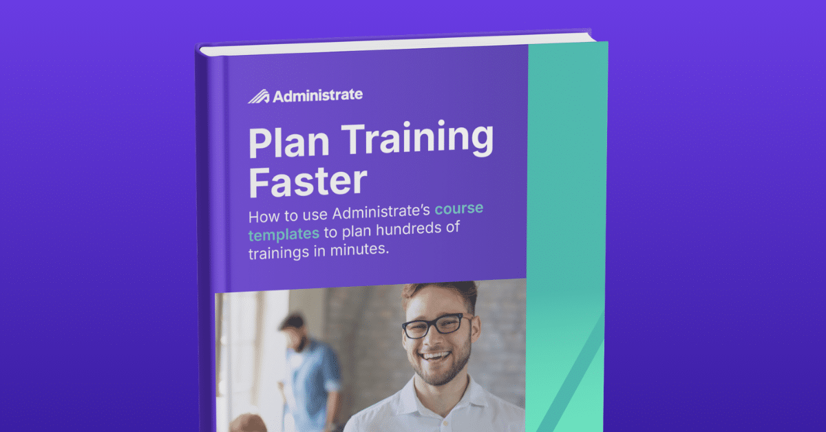Cover of Plan Training Faster guide book.