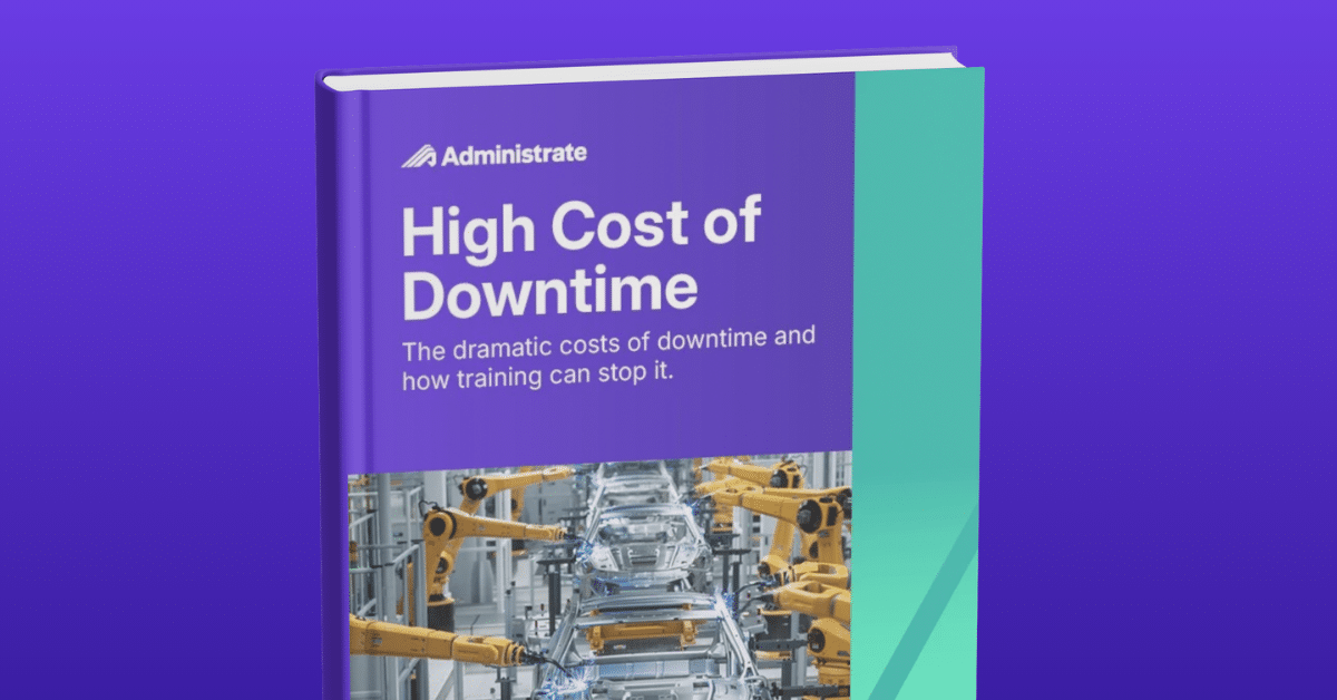High Cost of Downtime guidebook cover