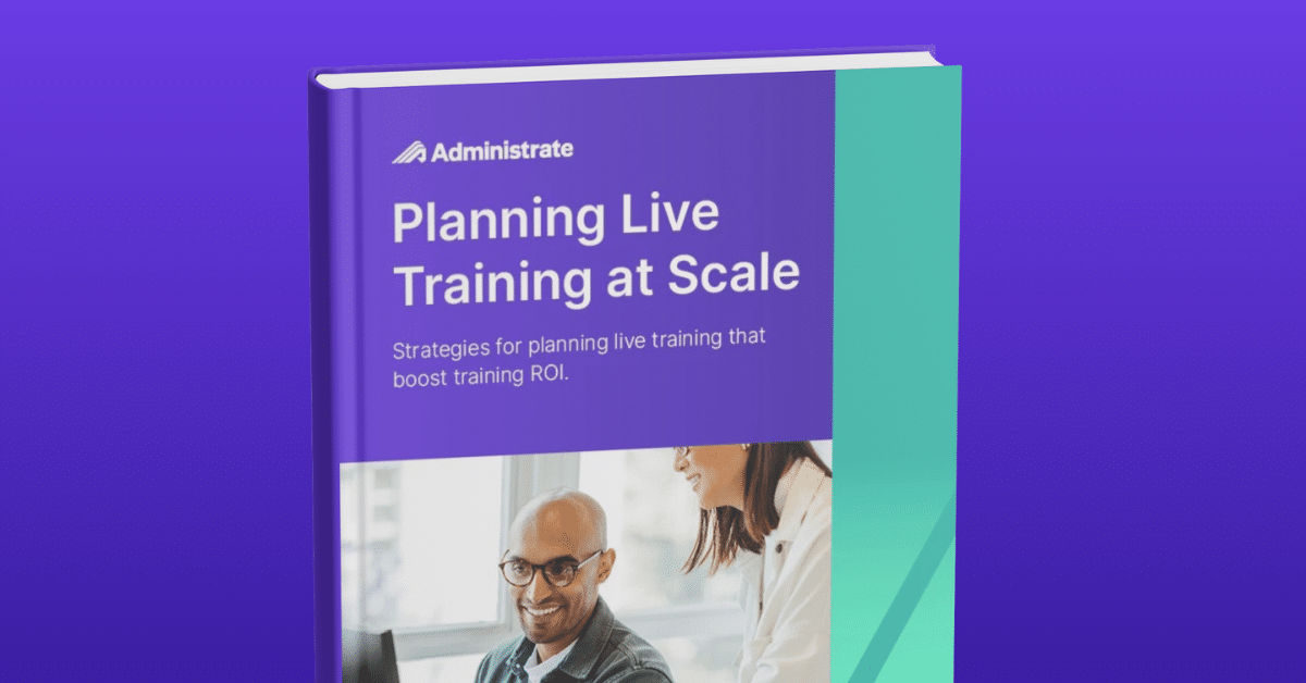 Cover of Planning Training at Scale guide.