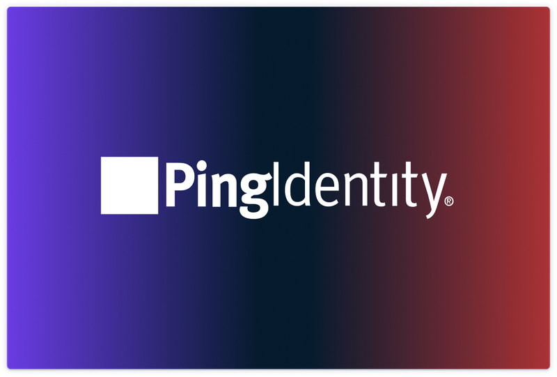 Administrate and Ping Identity logos.