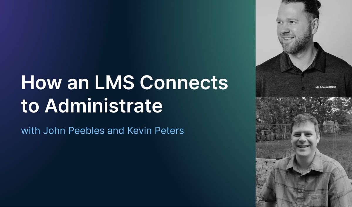 How an LMS Connects to Administrate