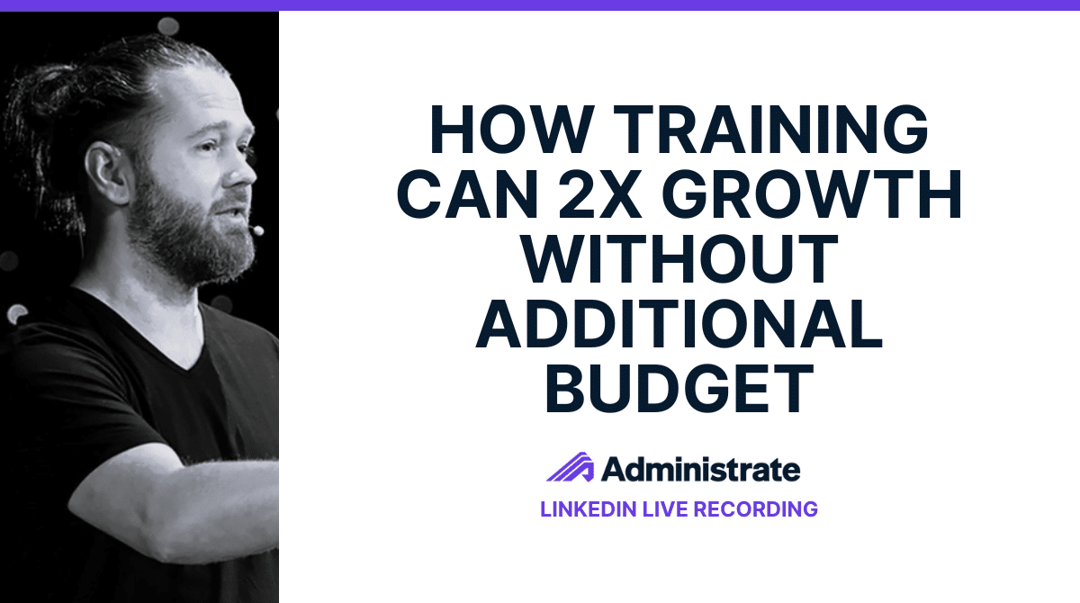 Hero image for the 'LinkedIn Live Recap: How A Customer 2x Growth with No Additional Cost' post.