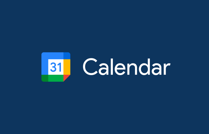 Google calendar logo.