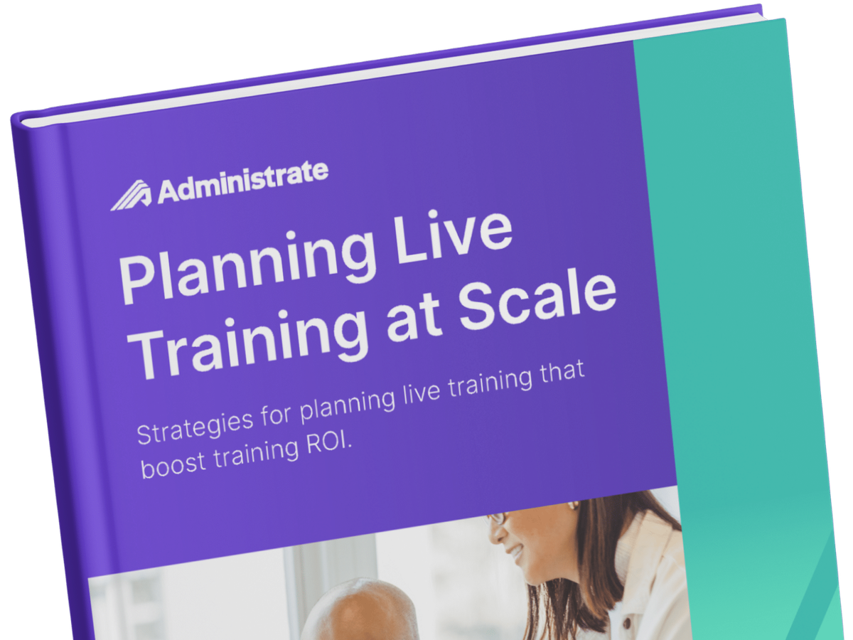Cover of Planning Training at Scale guide.