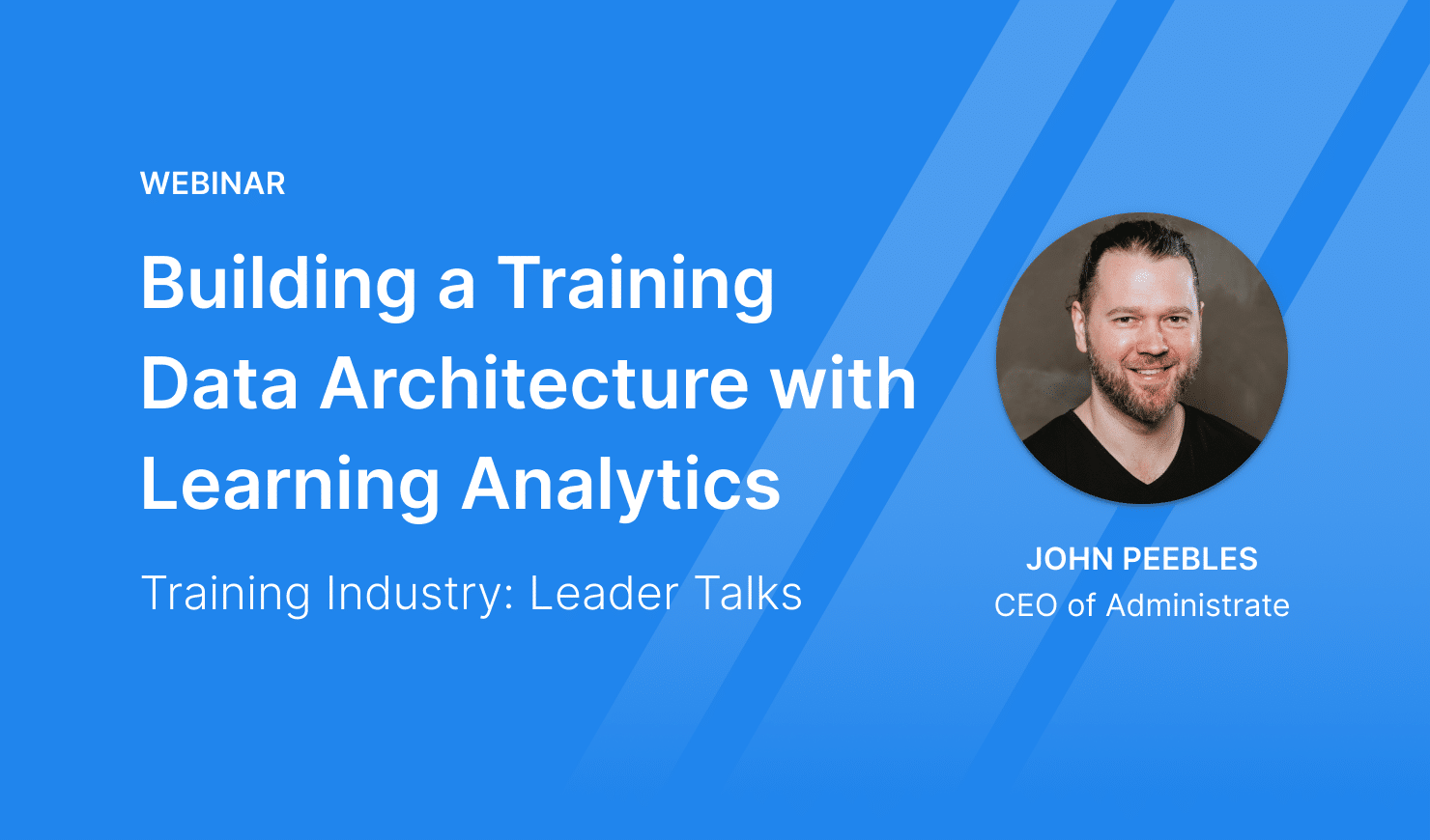 Building a Training Data Architecture with Learning Analytics