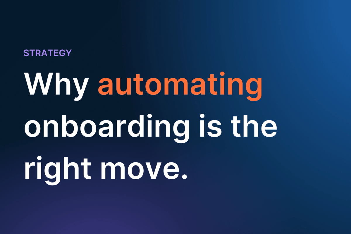 Hero image for the 'The Benefits of Automating Your Onboarding Process' post.