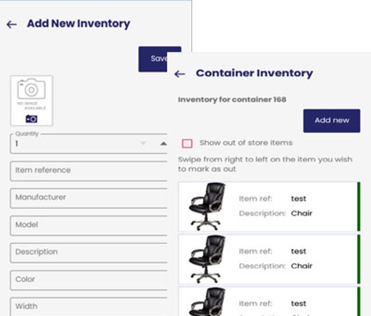 Inventories at your fingertips