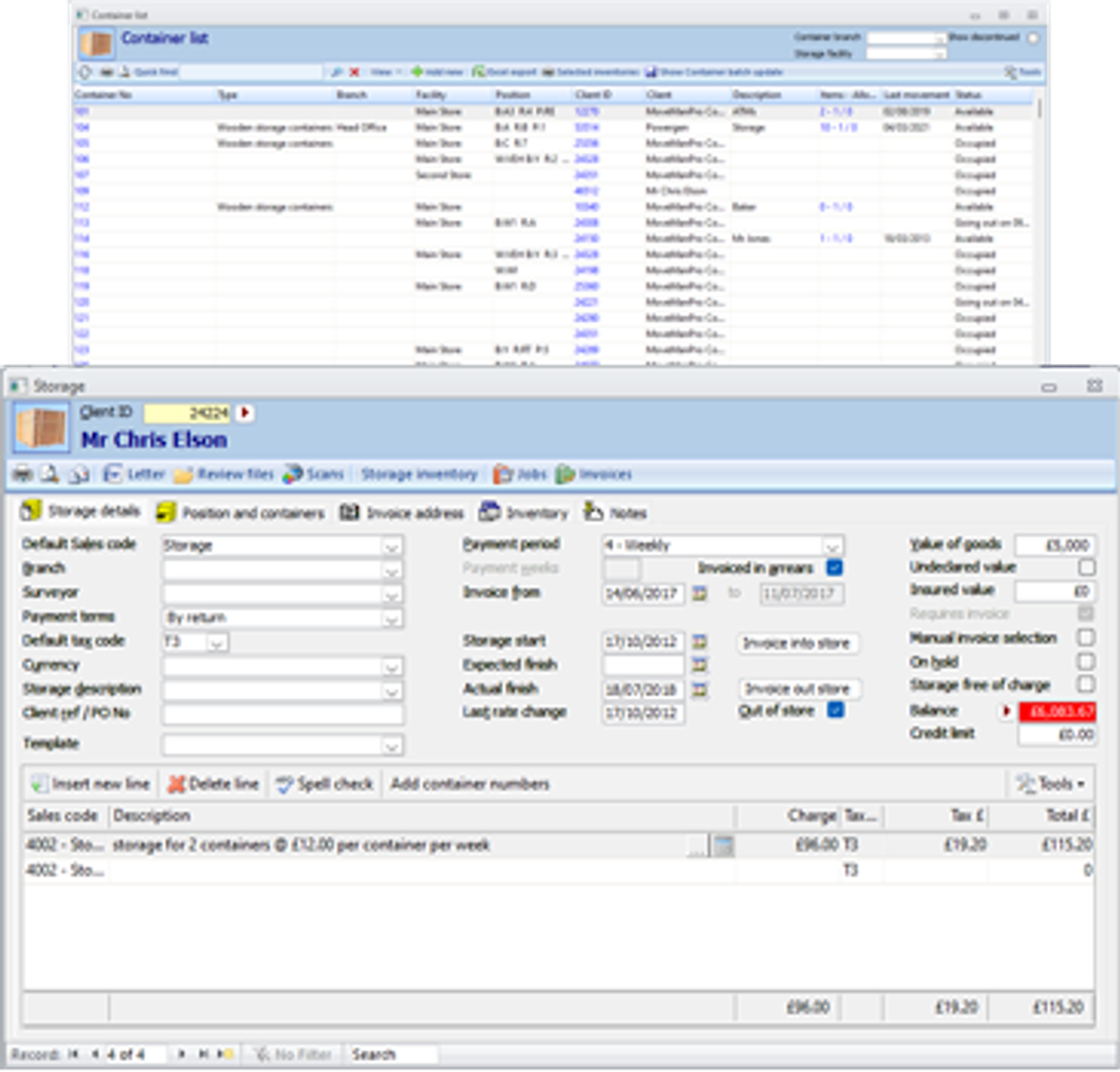 Storage billing in minutes, not days