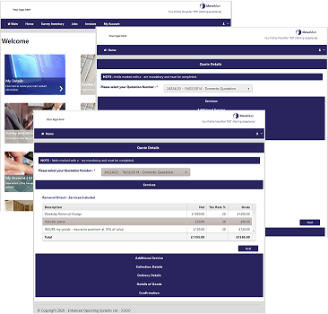 A customer portal in your brand