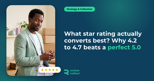 What star rating actually converts best? Why 4.2 to 4.7 beats a perfect 5.0