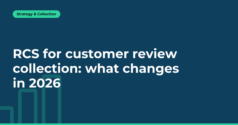 RCS for customer review collection: what changes in 2026