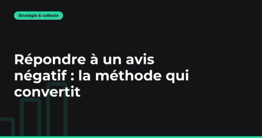 Comment répondre à un avis négatif et rassurer vos futurs clients ?