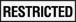 Restricted logo