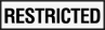 Restricted logo