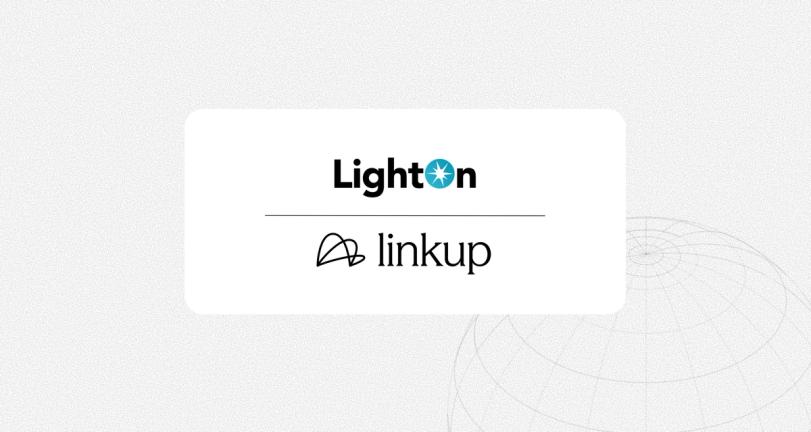 Lighton X Linkup partnership