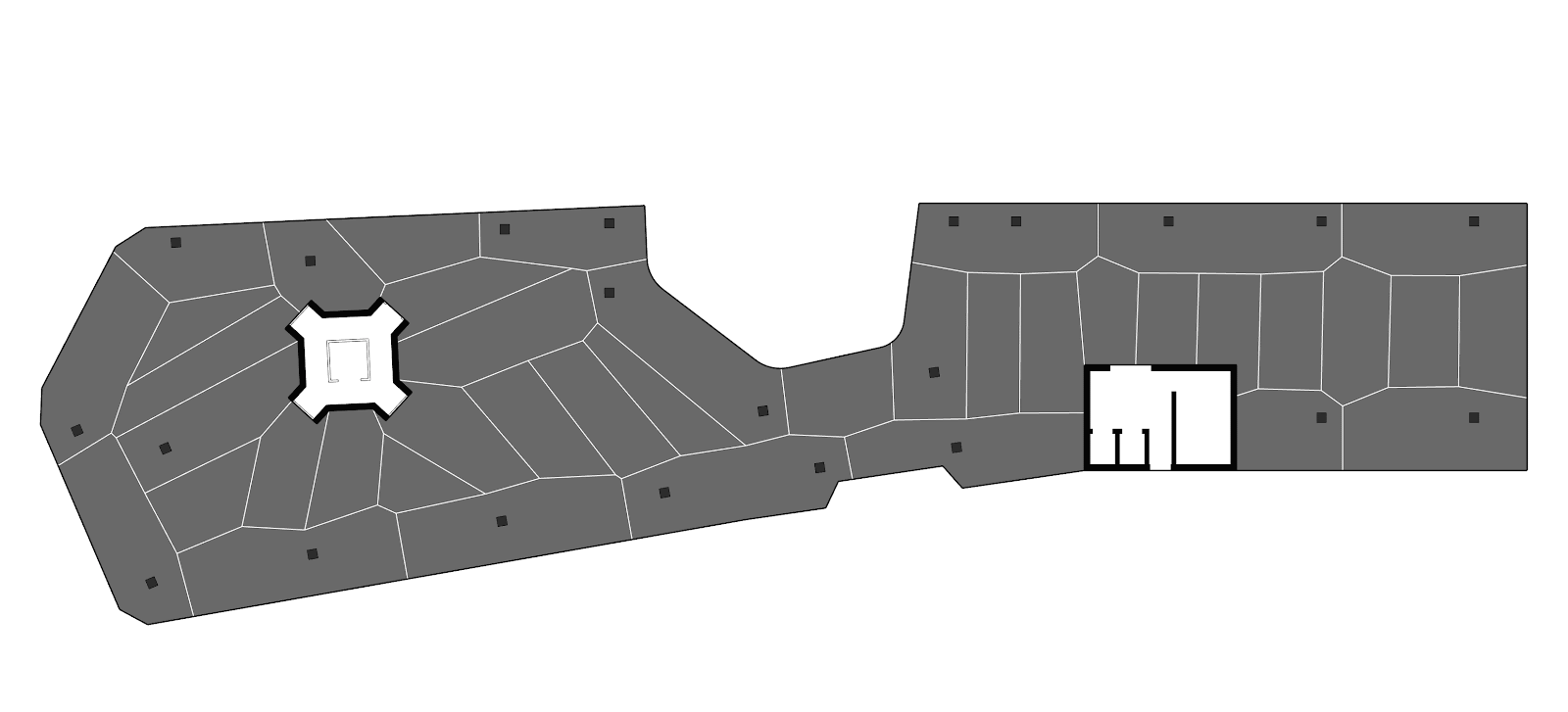 "Rectangularization" of panels based on maximum fabrication area