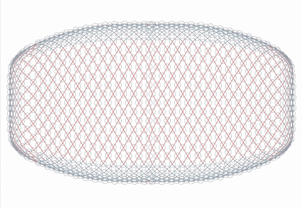 Side meshes form-finding