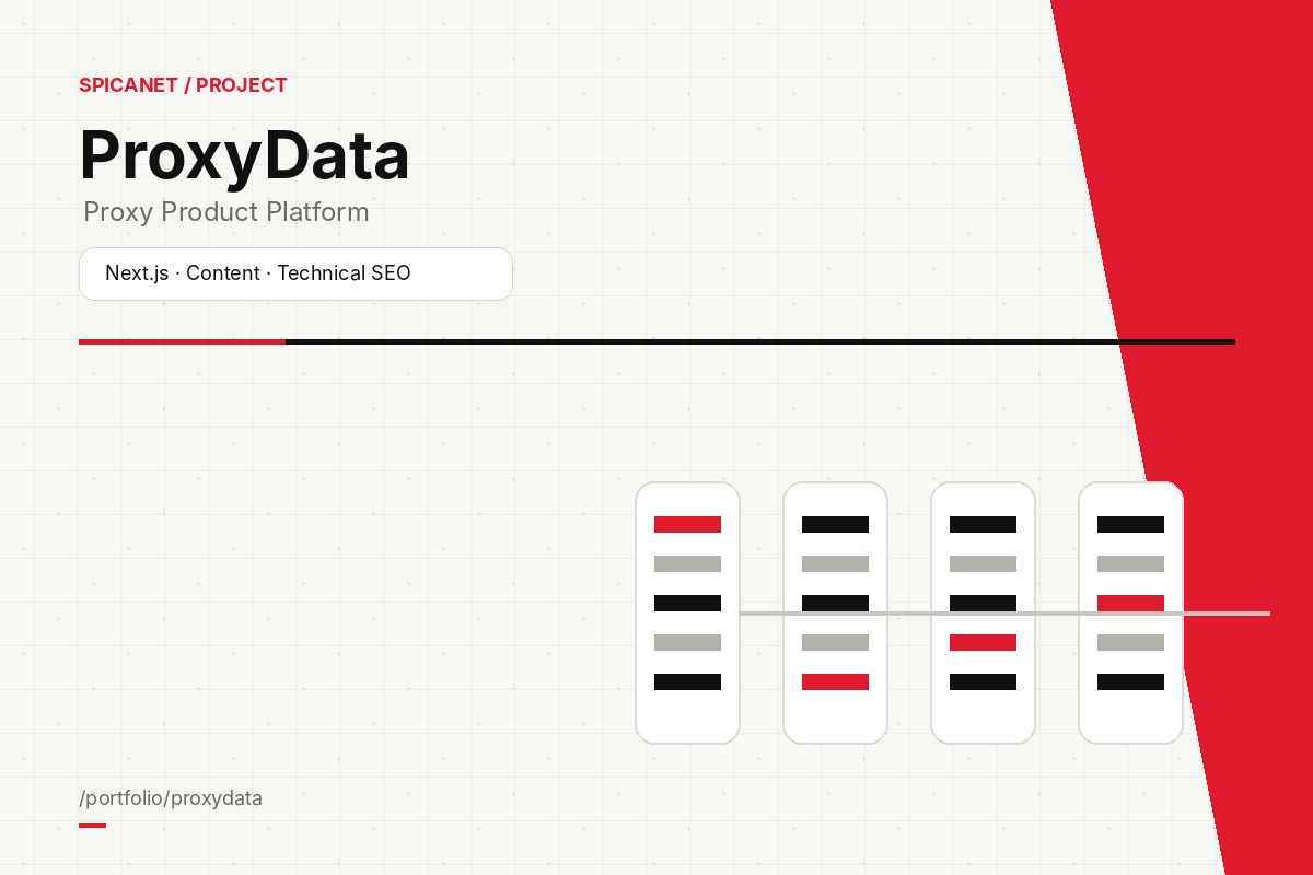 ProxyData — project cover