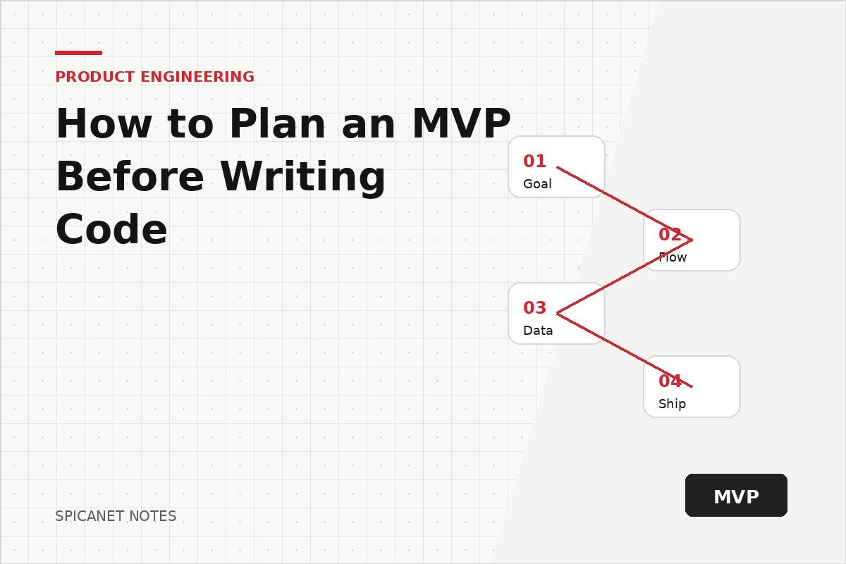 How to Plan an MVP Before Writing Code article cover
