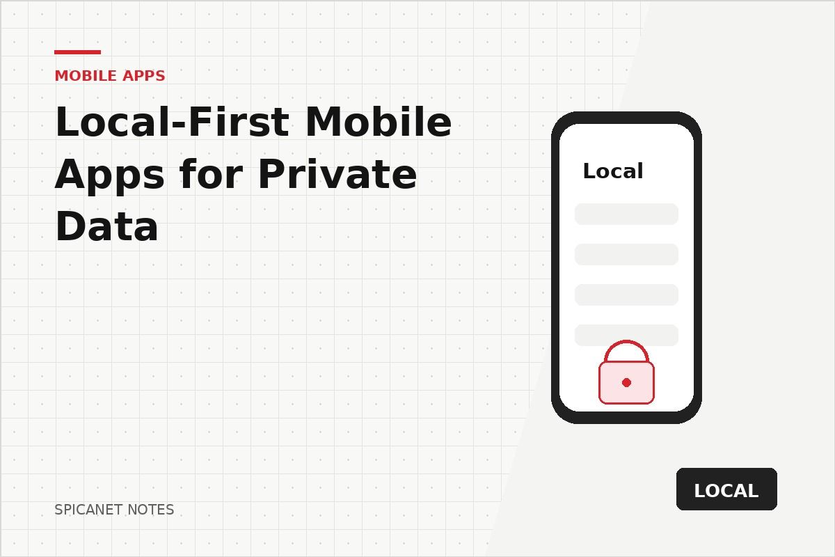 Local-First Mobile Apps for Private Data article cover