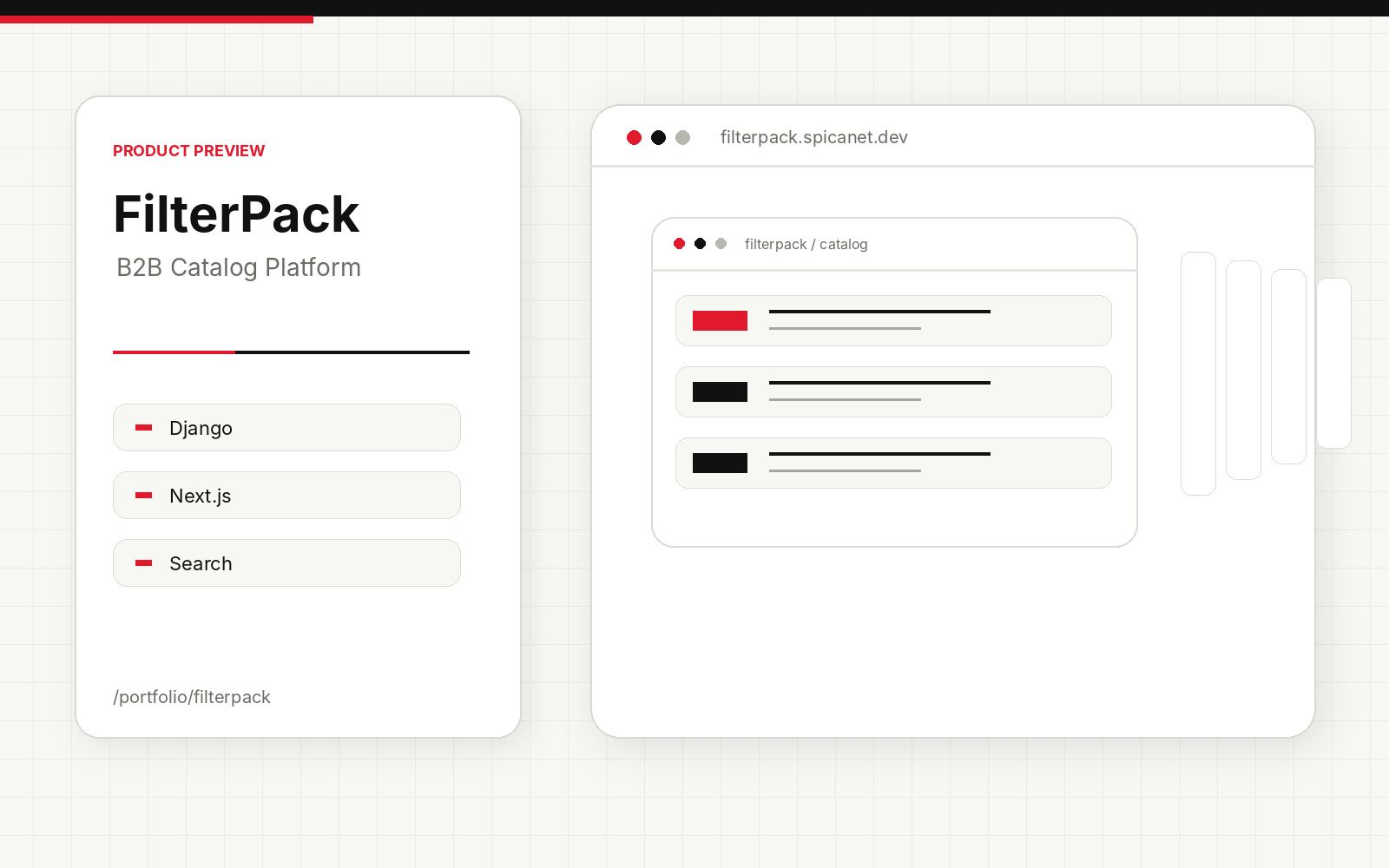 FilterPack project preview