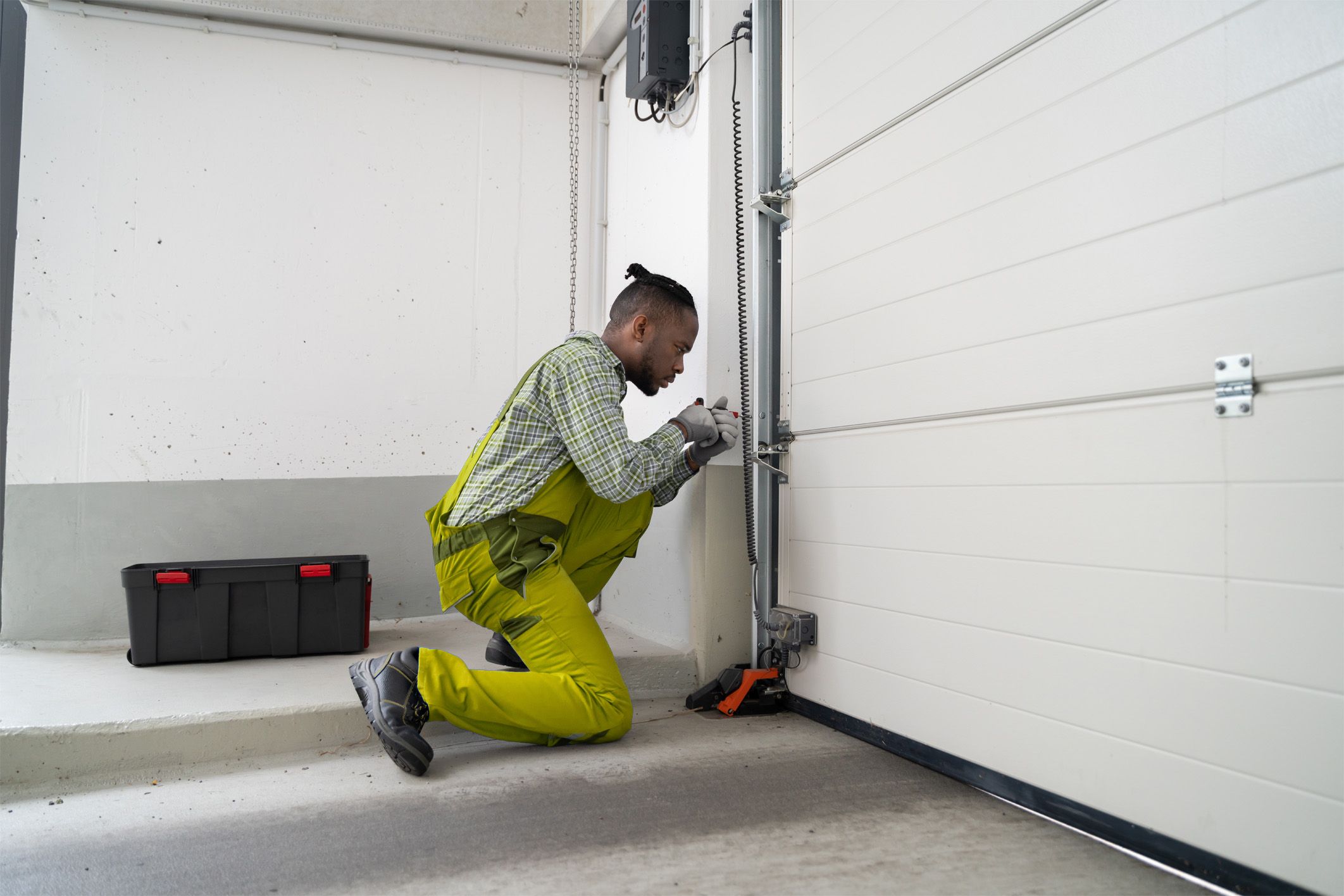 Garage Door Maintenance & Tune-Up