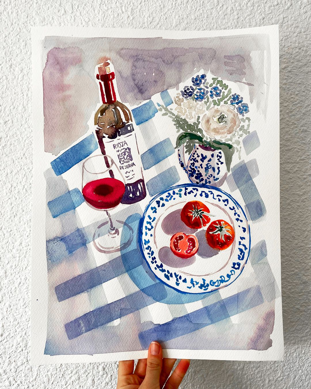 Botella de vino Rioja