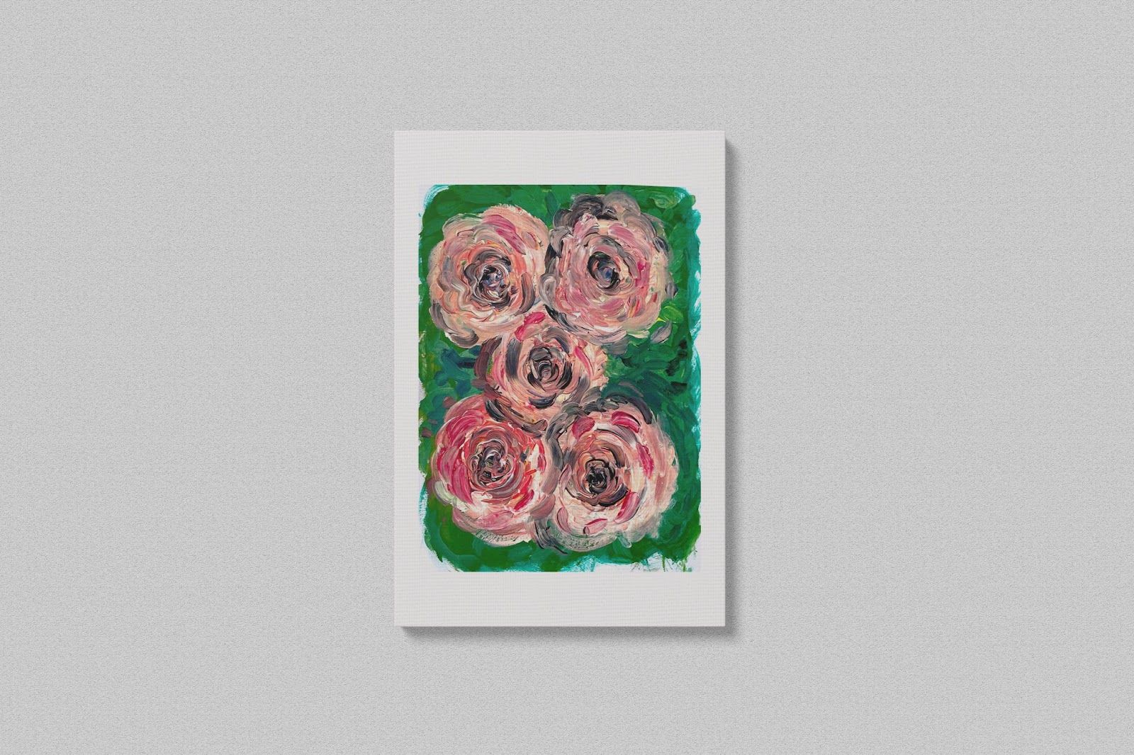 Rosas en Verde