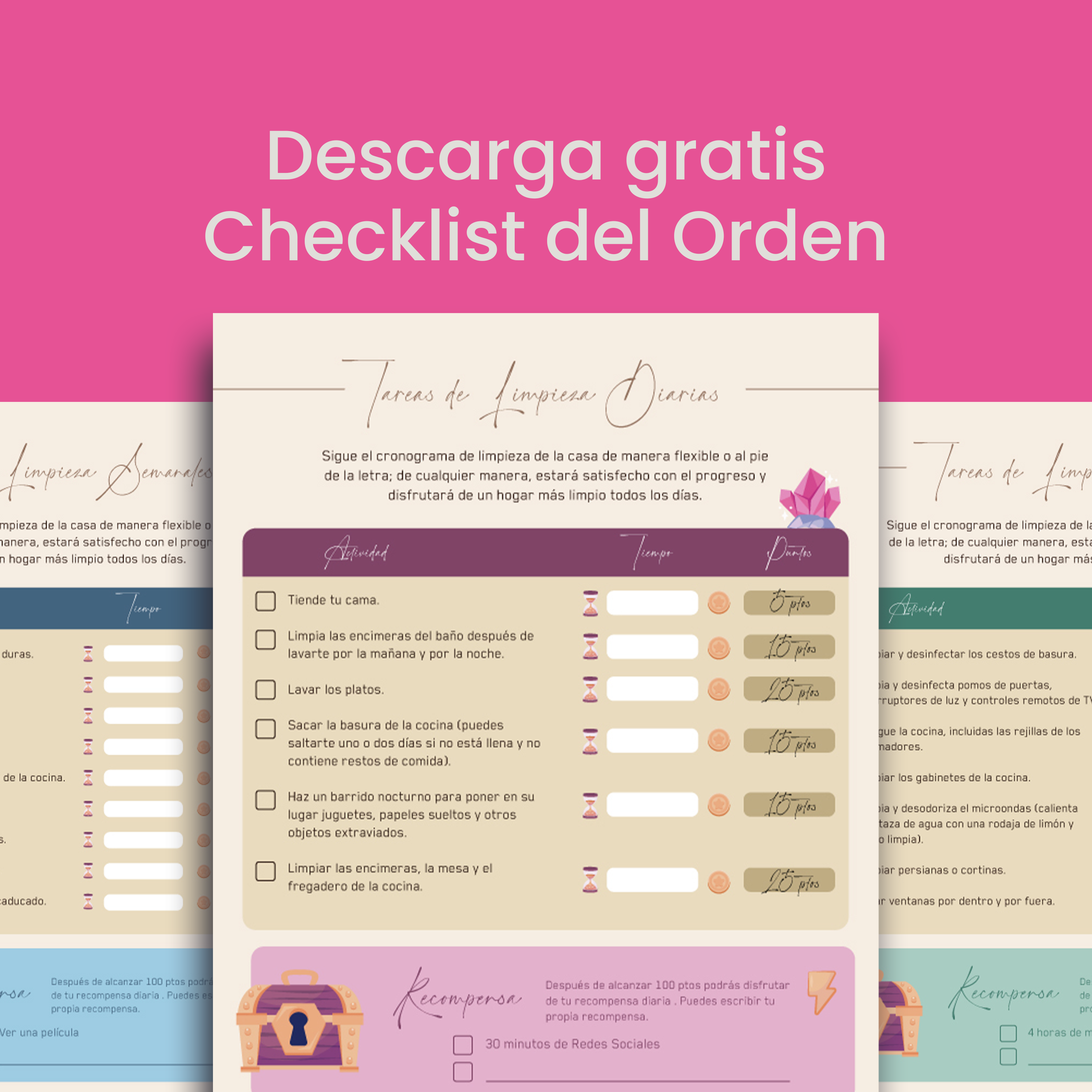 Guía Checklist del orden