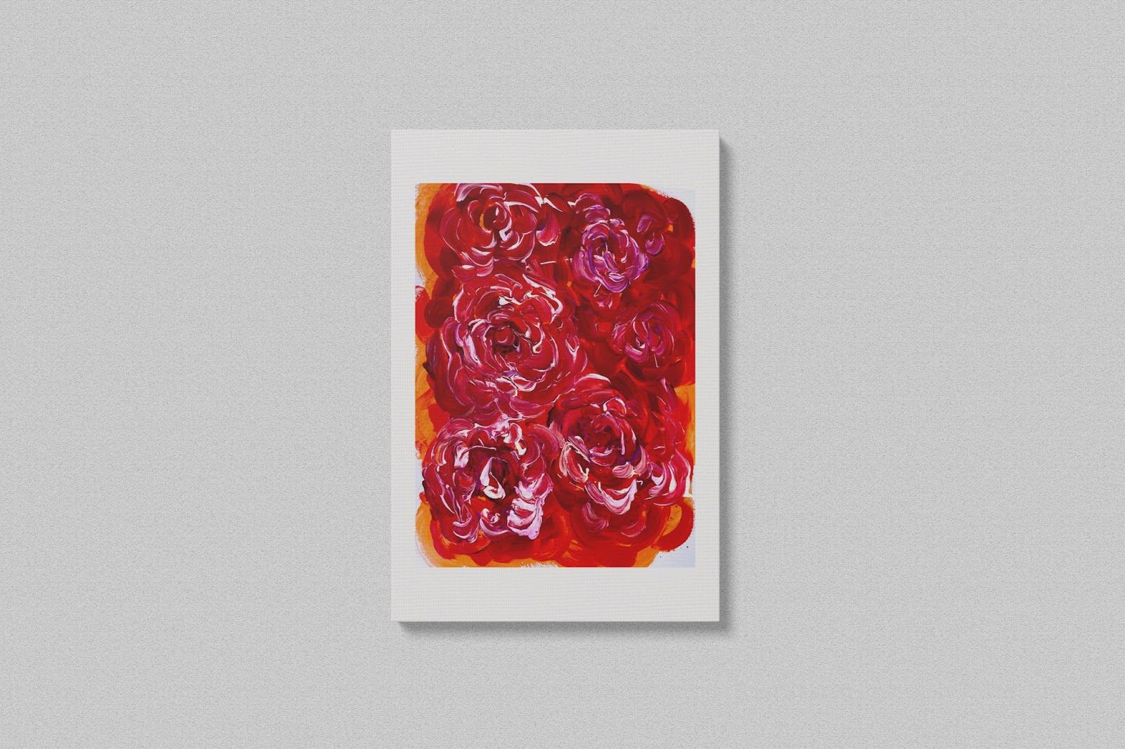 Rosas en Rojo