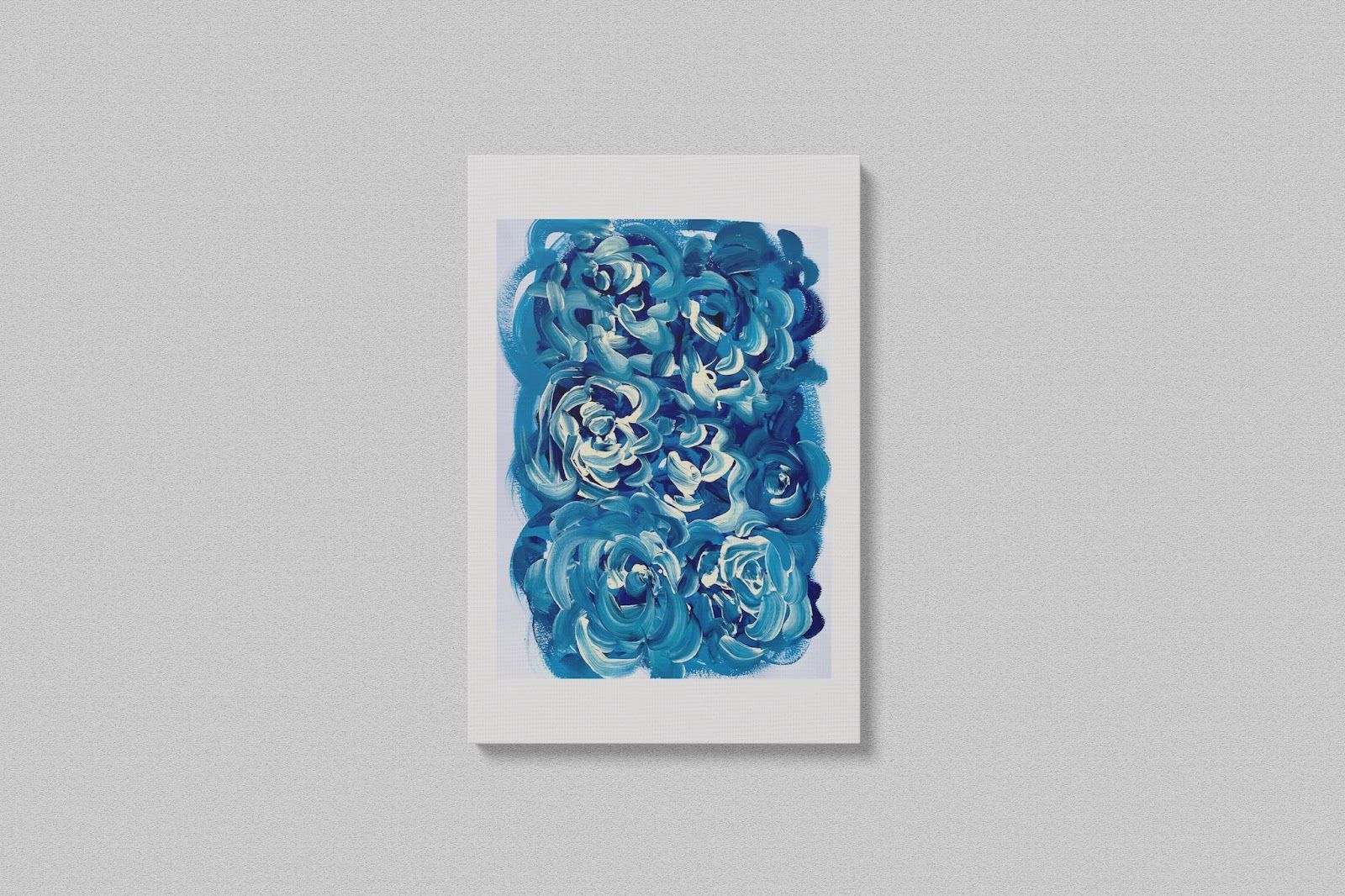 Rosas en Azul