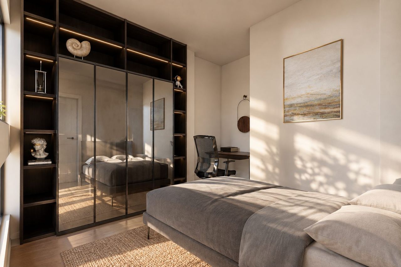 Chambre et dressing