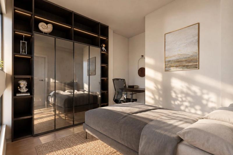 Chambre et dressing