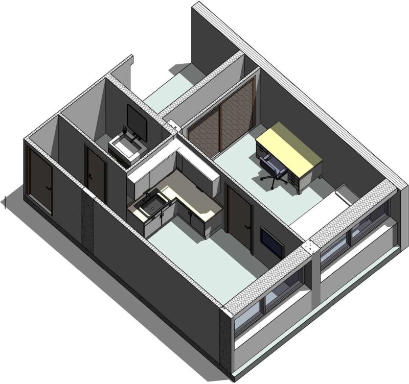 1 — vue 3D