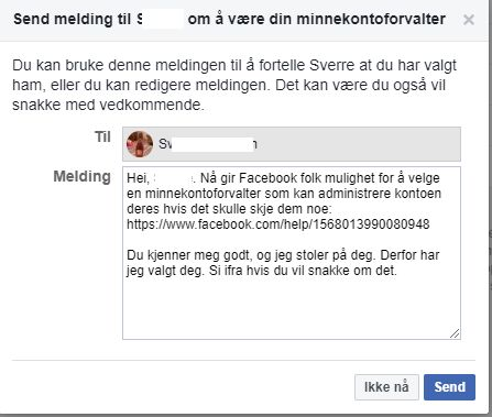 Legg til minneforvalter