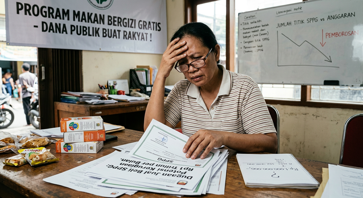 Dugaan Jual Beli Titik SPPG yang Boroskan Rp1 Triliun