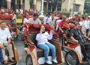 Presiden Prabowo Beri 100 Becak Listrik untuk Para Penarik Becak di Cirebon
