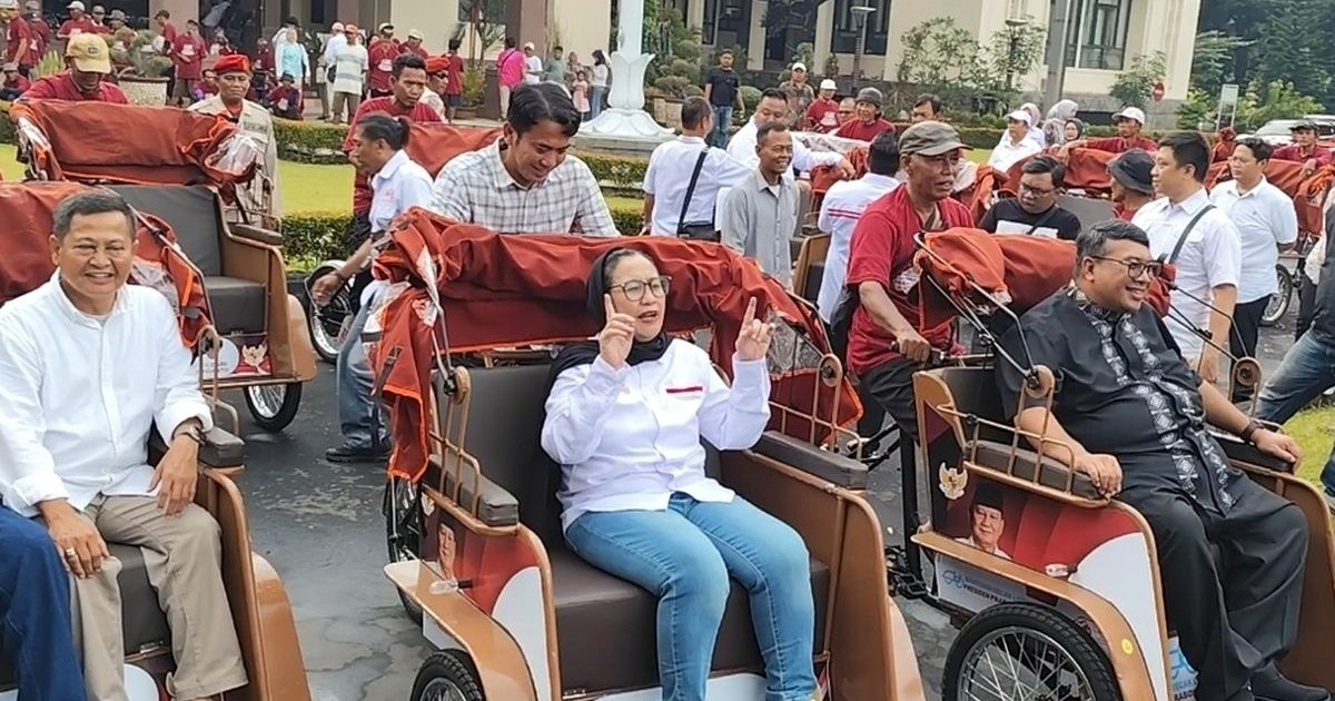 Ilustrasi artikel: Presiden Prabowo Beri 100 Becak Listrik untuk Para Penarik Becak di Cirebon