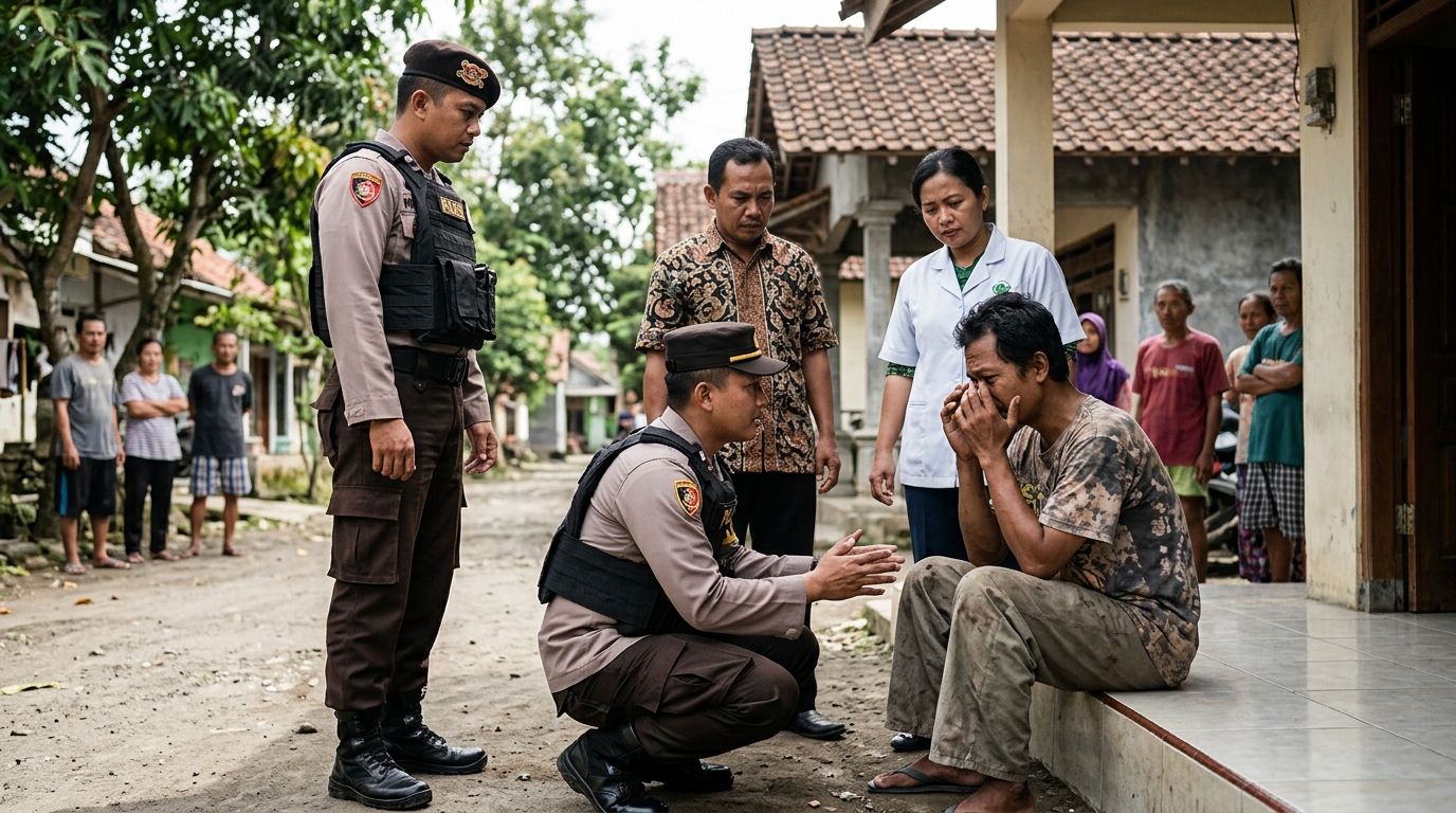 Kronologi Polisi Evakuasi ODGJ yang Berujung Maut