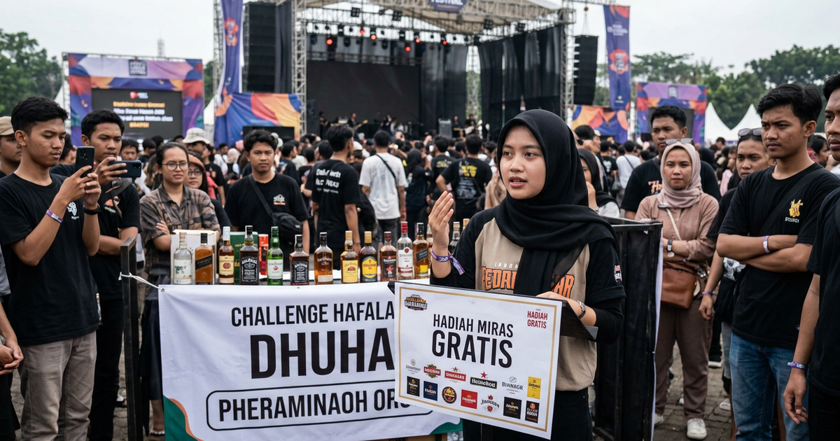 Ilustrasi artikel: Viral Challenge Hafalan Dhuha Berhadiah Miras Tuai Polemik