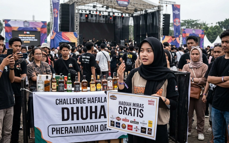 Viral Challenge Hafalan Dhuha Berhadiah Miras Tuai Polemik