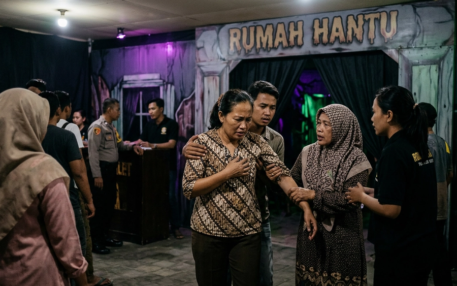 Kronologi Wanita Meninggal Usai Masuk Rumah Hantu Viral