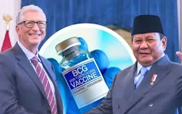 indonesia jadi kelinci percobaan vaksin dari bill gates untuk membunuh separuh dari masyarakat indonesia