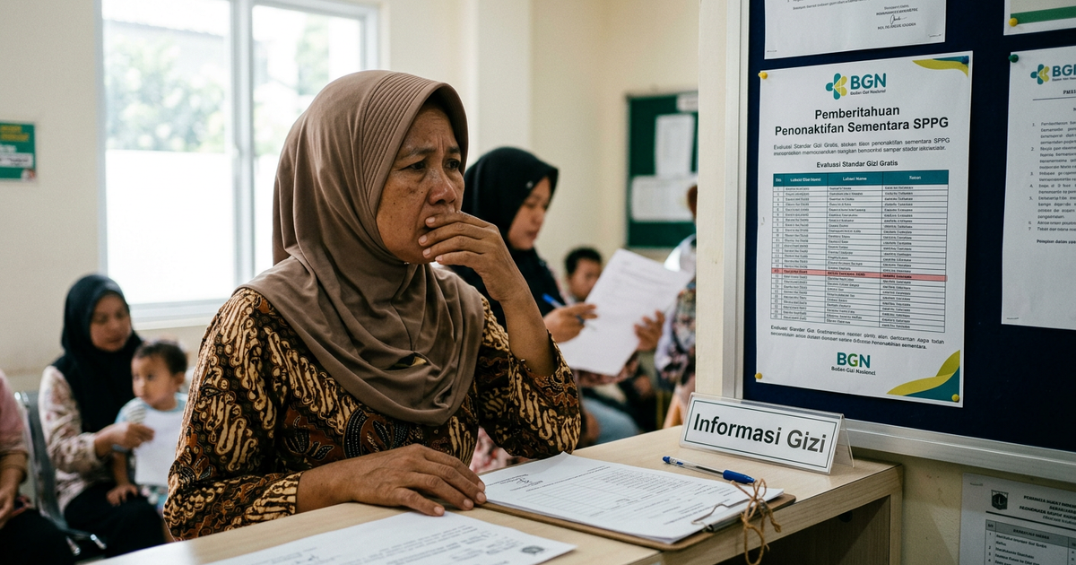 Ilustrasi artikel: Daftar 883 SPPG yang Resmi Ditutup Sementara oleh BGN