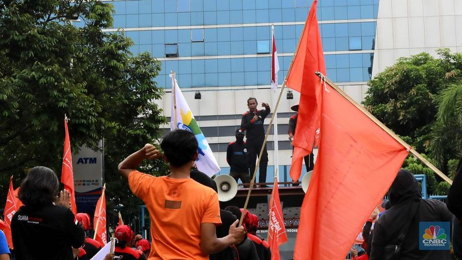 200 Ribu Buruh Peringati May Day di Monas! Ini 6 Poin Tuntutannya