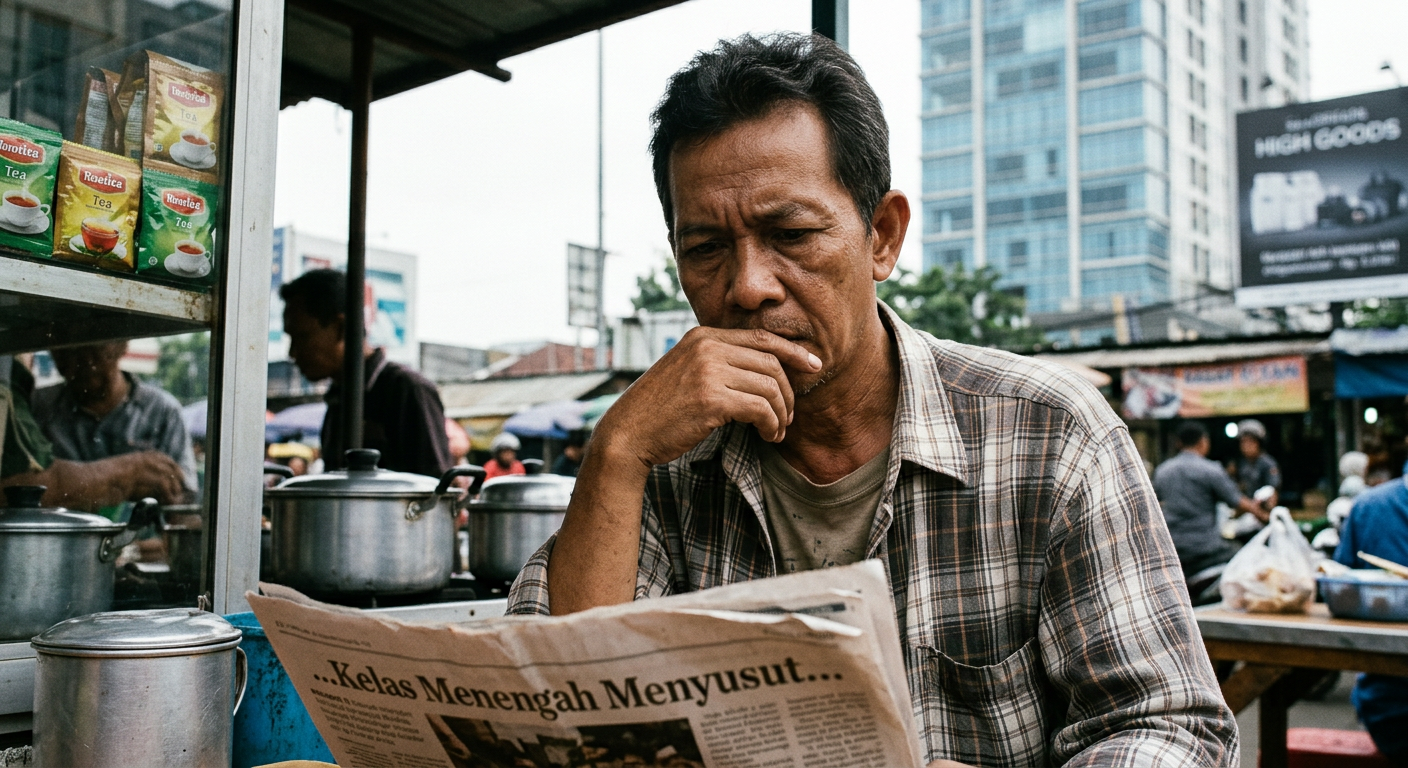Jumlah Orang Kaya Melonjak tapi Kelas Menengah Menyusut